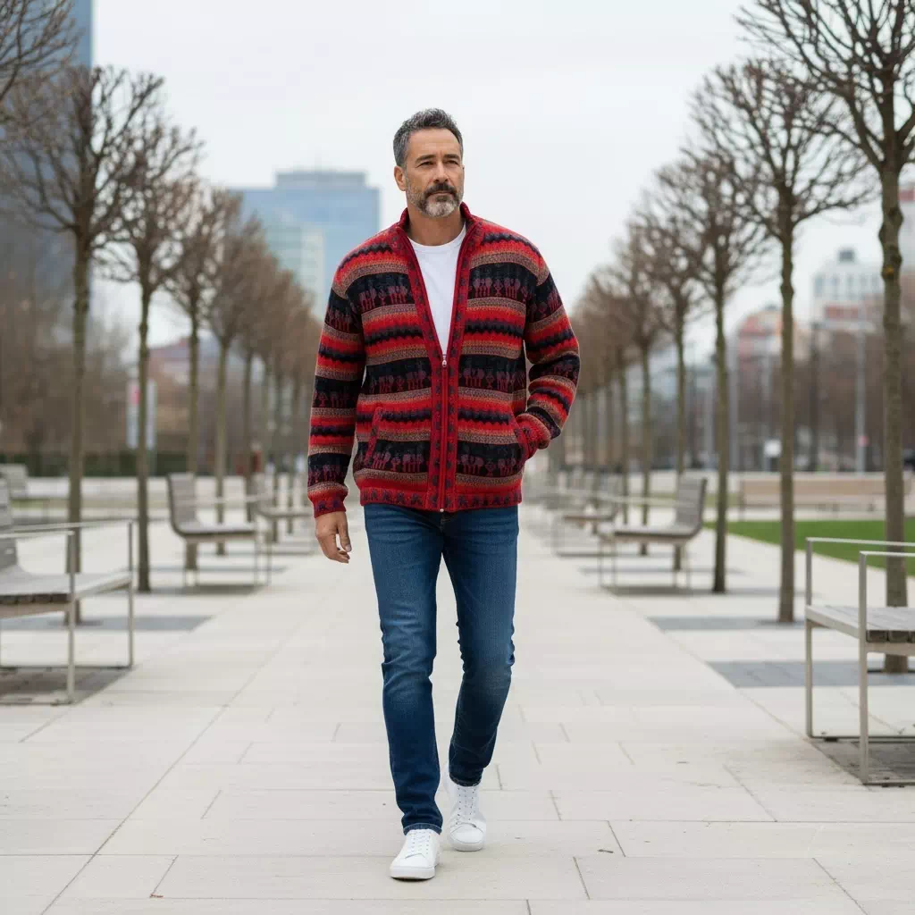 Gilet en alpaga "Puka"