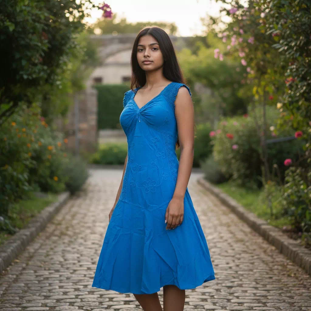 Robe coton naturel Pérou – Tusuy – Image 2