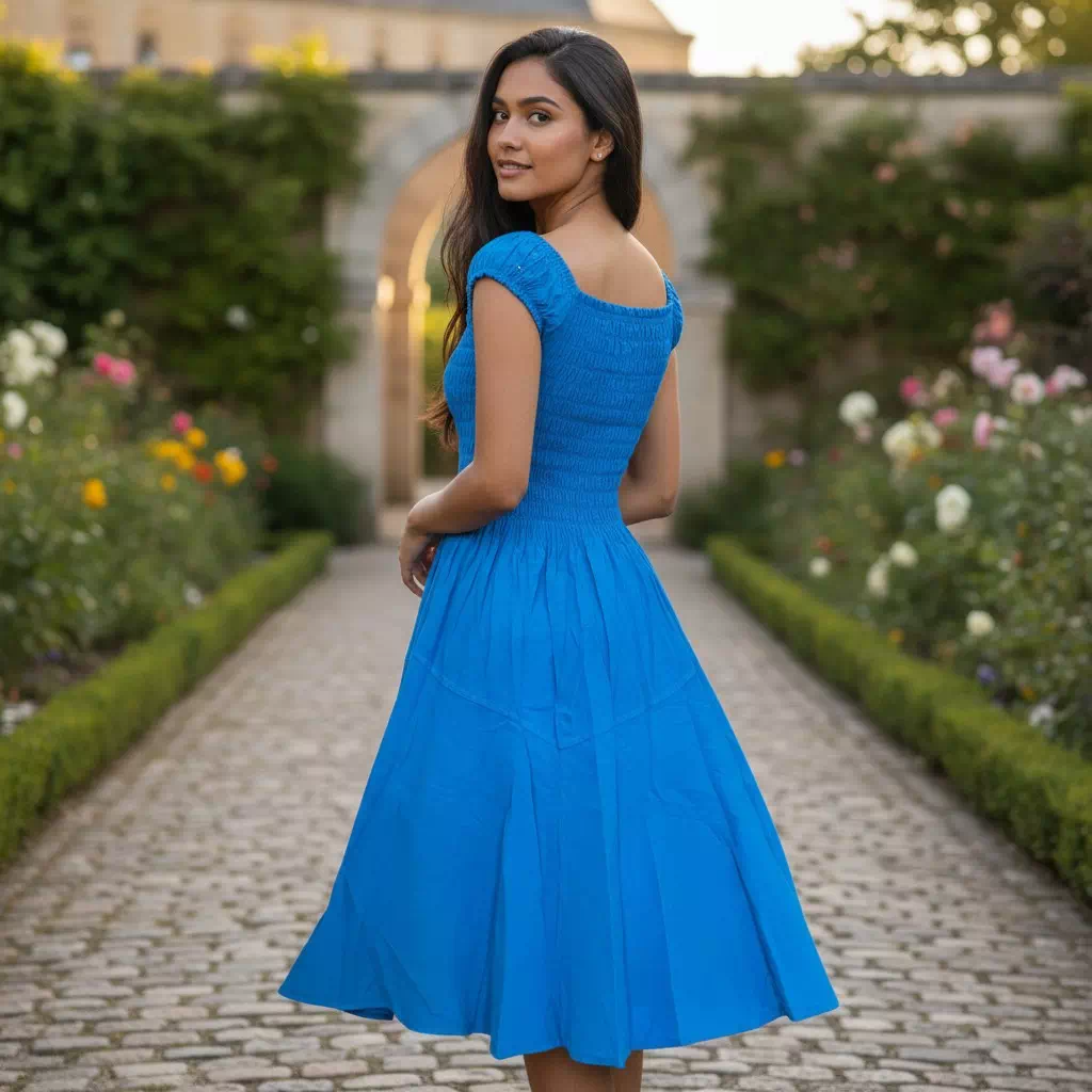 Robe coton naturel Pérou – Tusuy – Image 3