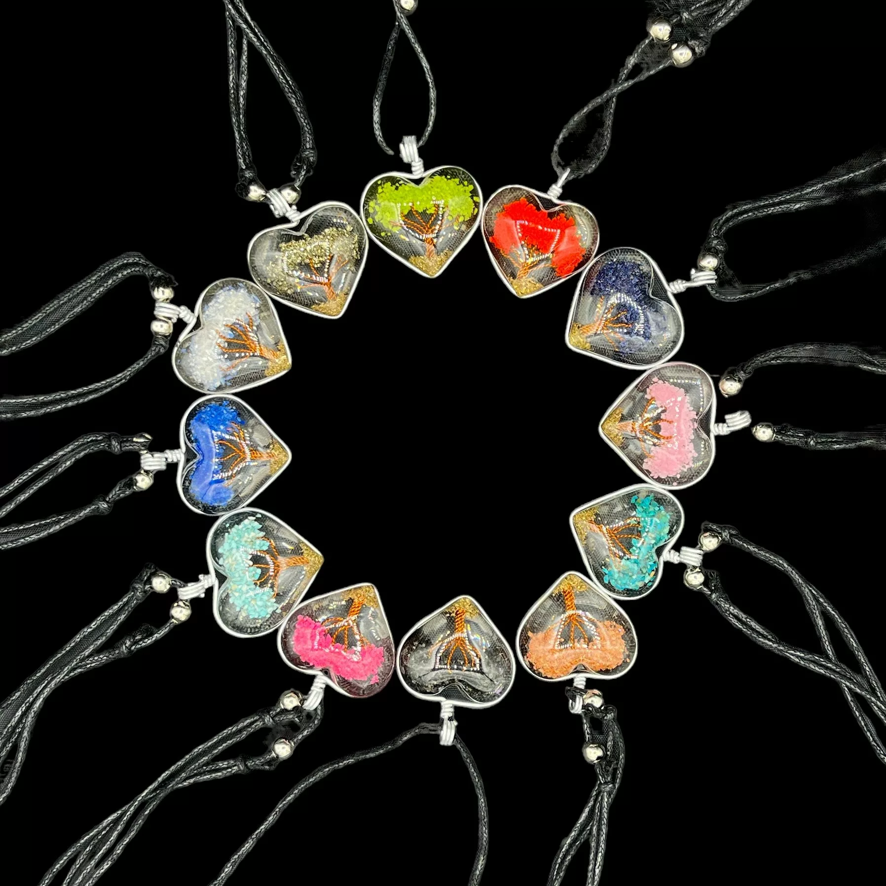 Pendentif Arbre de Vie - Coeur