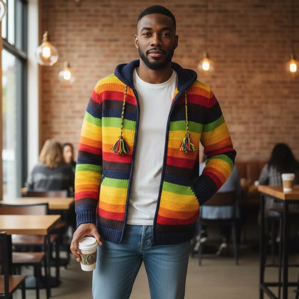 Veste Arco Iris - "CUSCO"