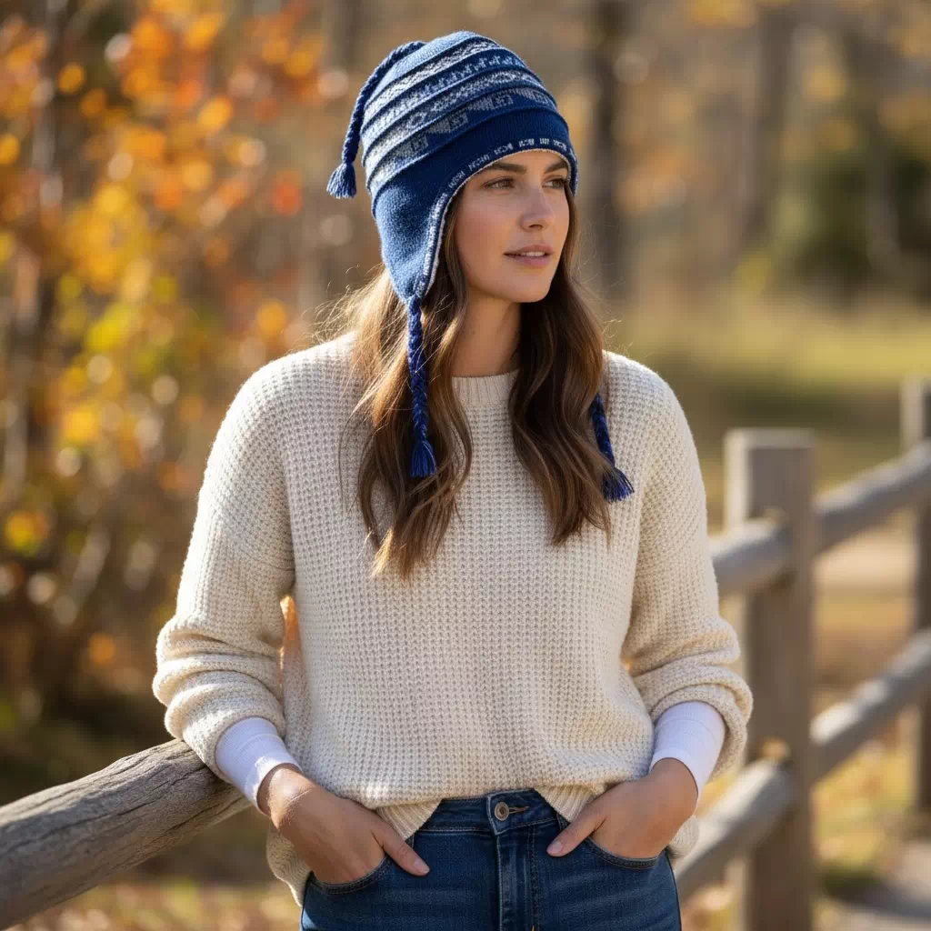 Bonnet péruvien - Polaire – Image 23