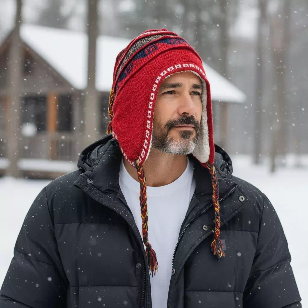 Bonnet péruvien - Polaire – Image 28