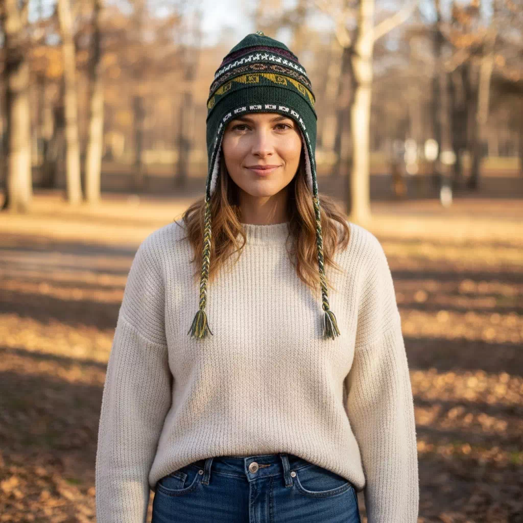 Bonnet péruvien - Polaire – Image 29