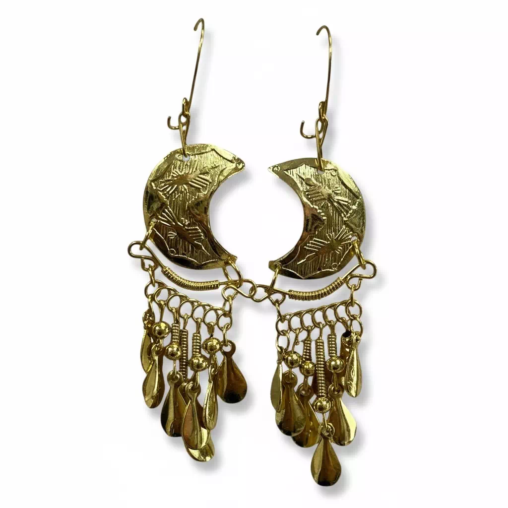 Parure bijoux inca dorée – Image 7