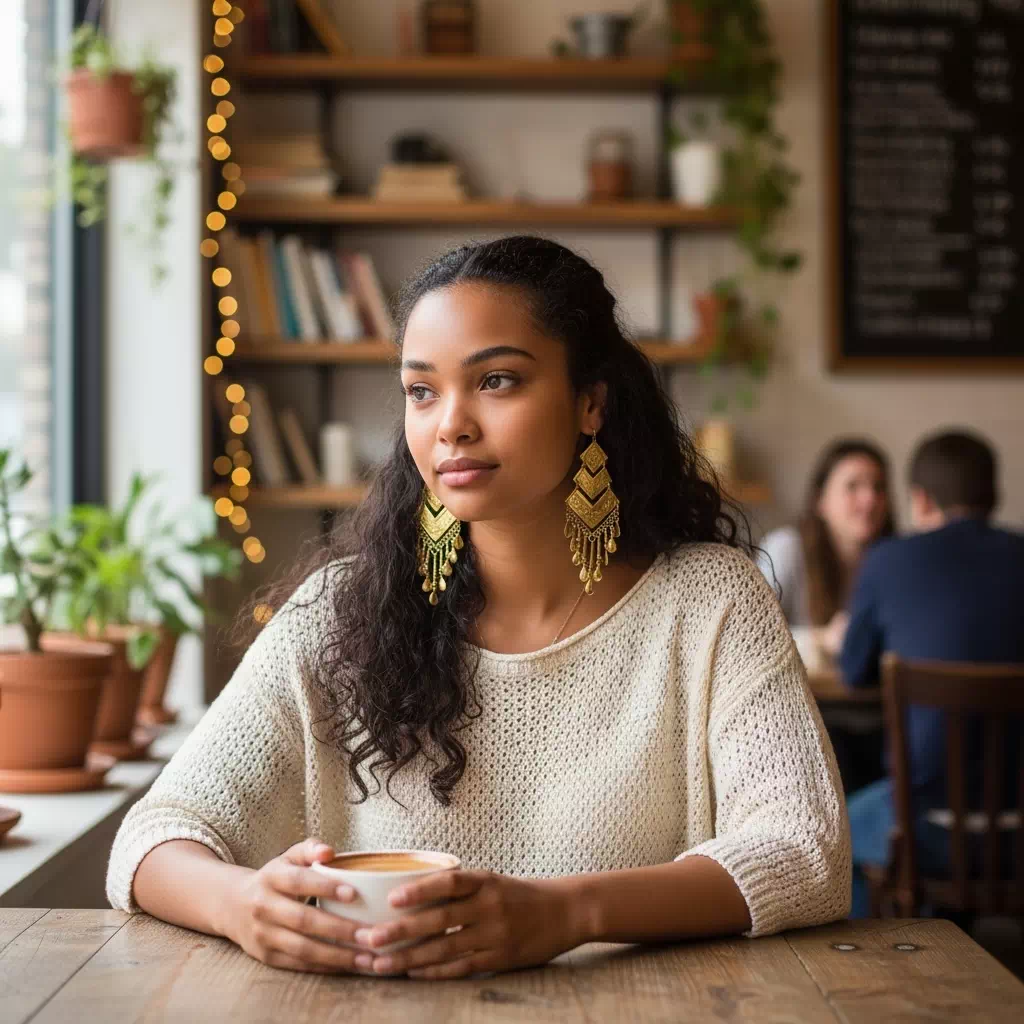 Parure bijoux inca dorée – Image 11