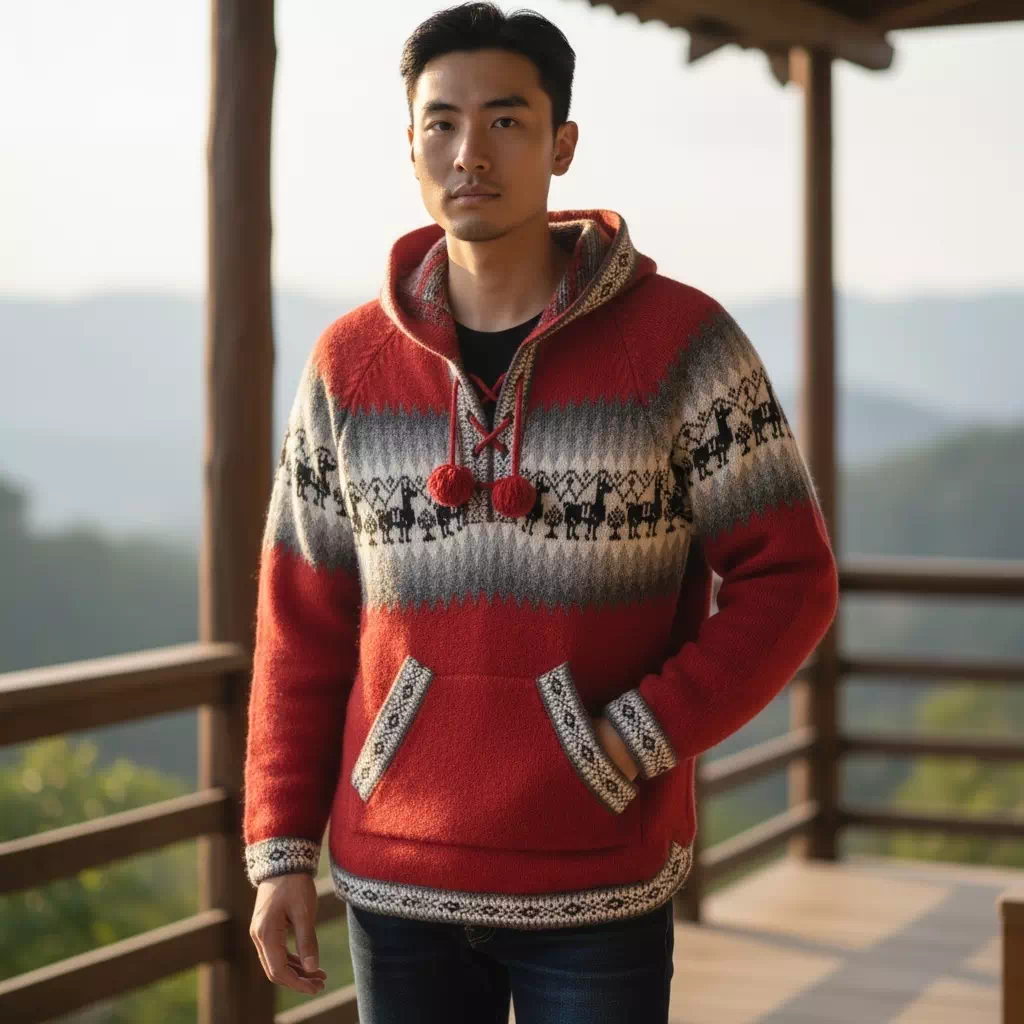 Pull mixte en alpaga - "Humantay" – Image 4