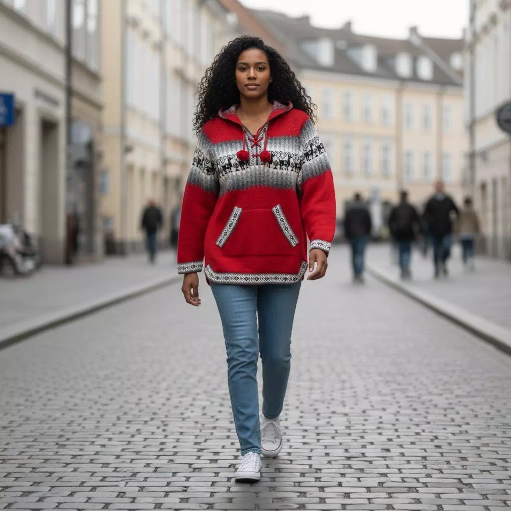 Pull mixte en alpaga - "Humantay"