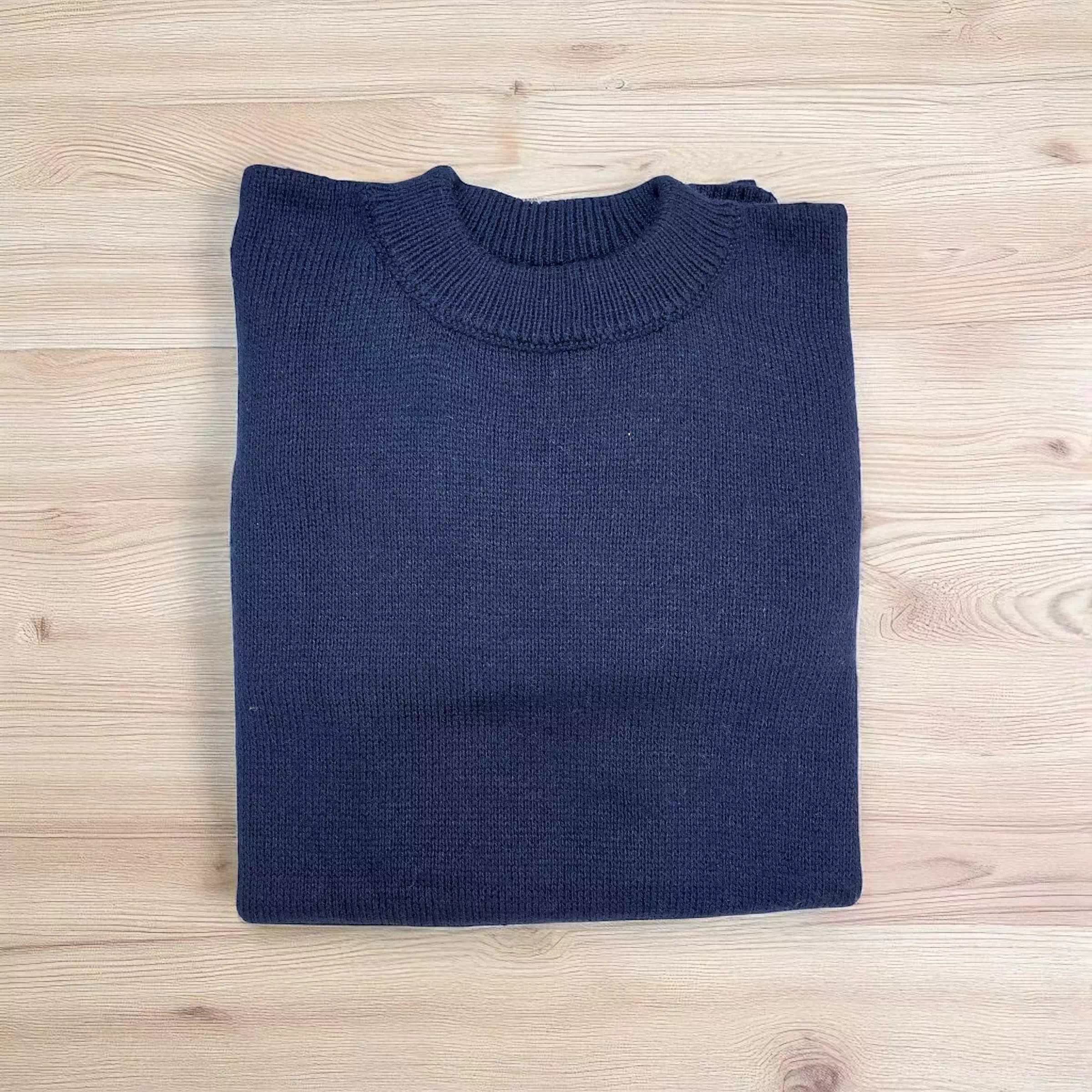 Pull alpaga col rond – Image 10