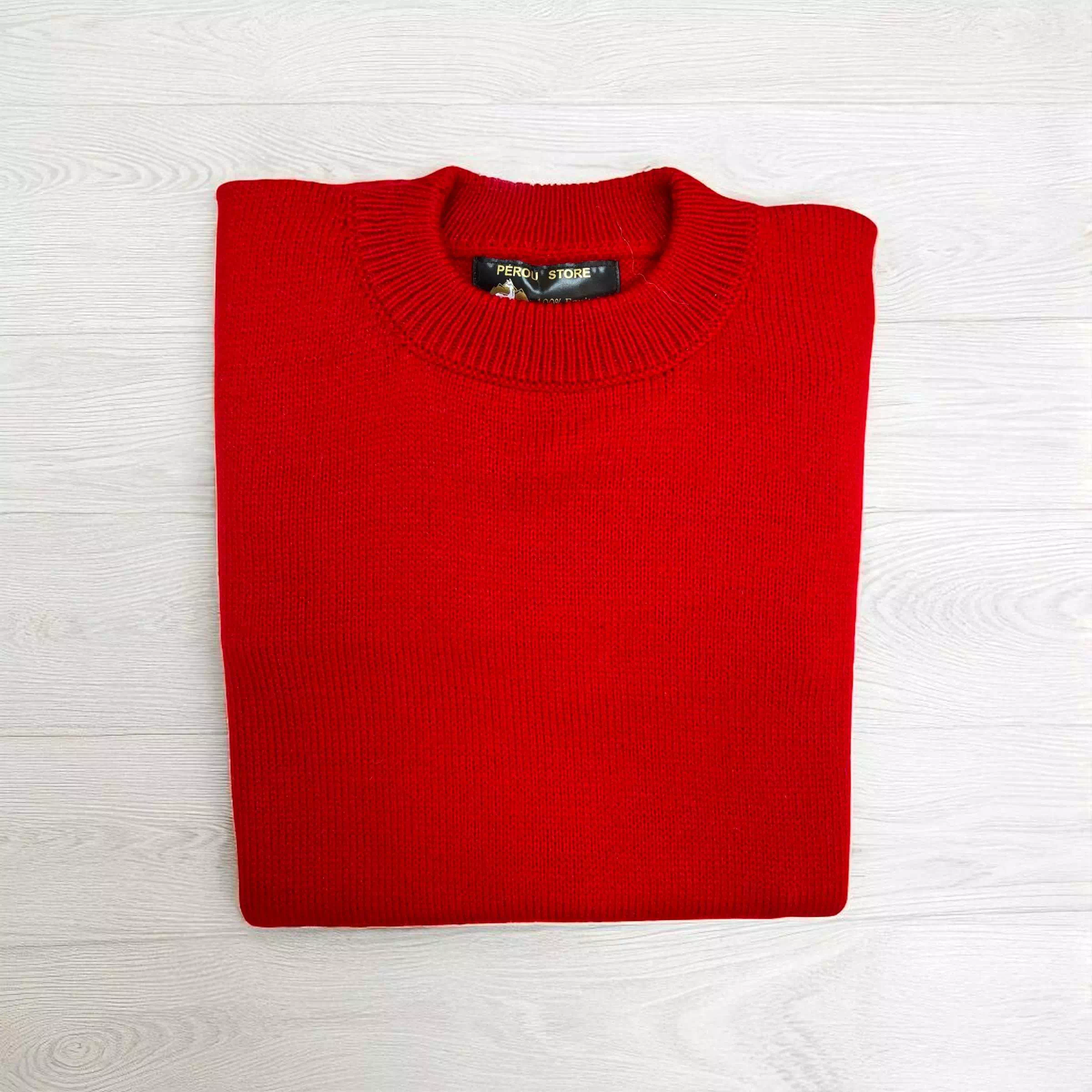 Pull alpaga col rond – Image 12
