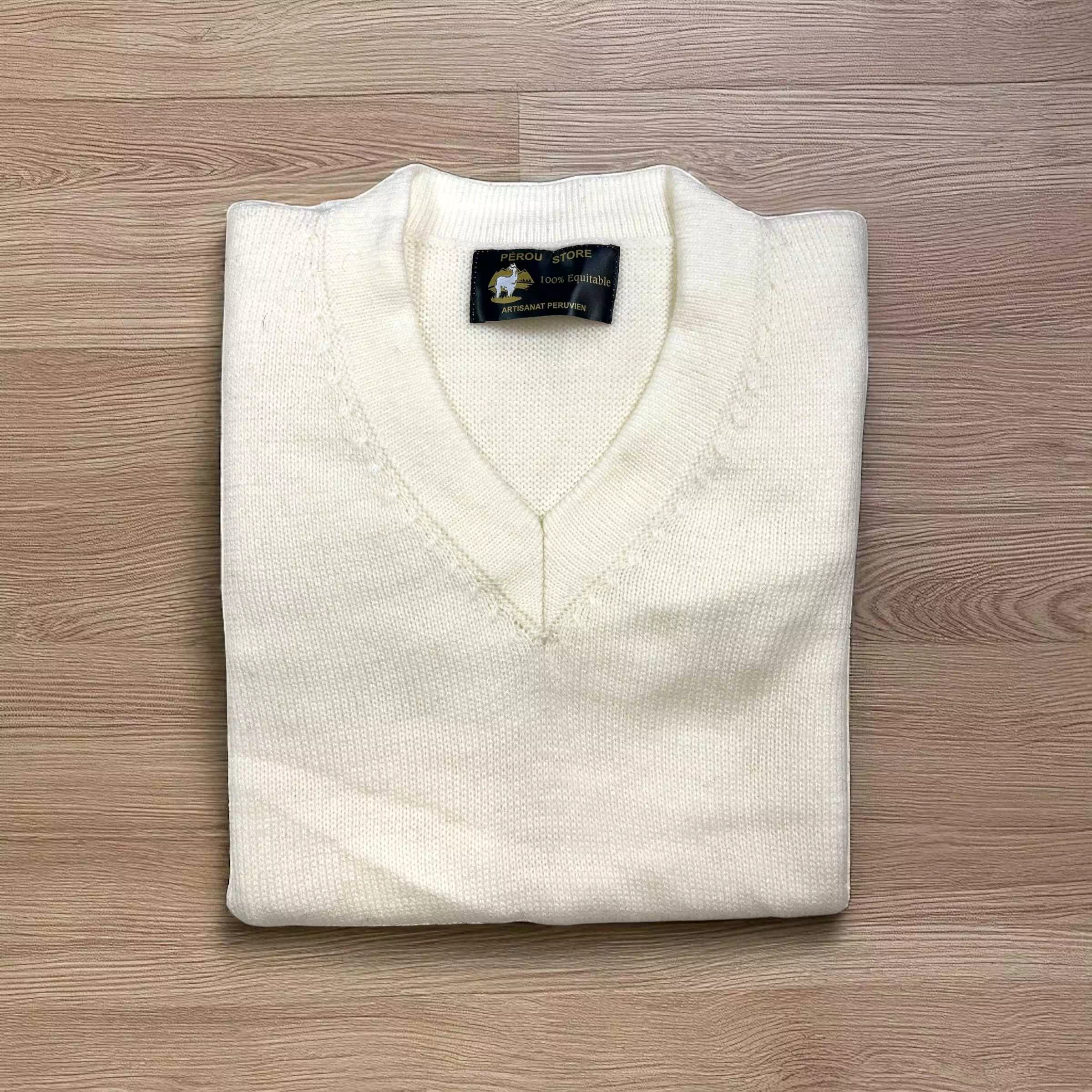Pull alpaga Col V – Image 14