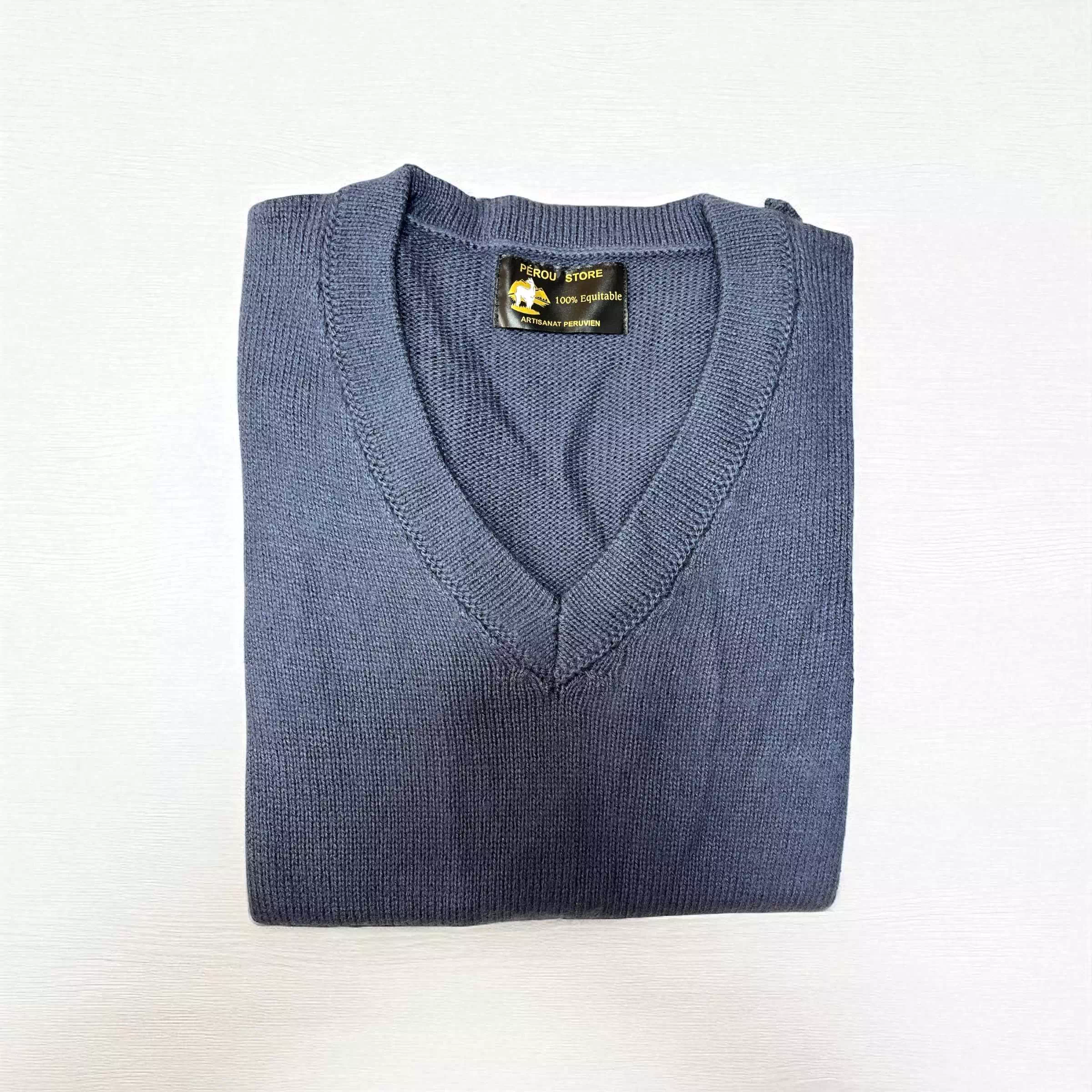 Pull alpaga Col V – Image 15