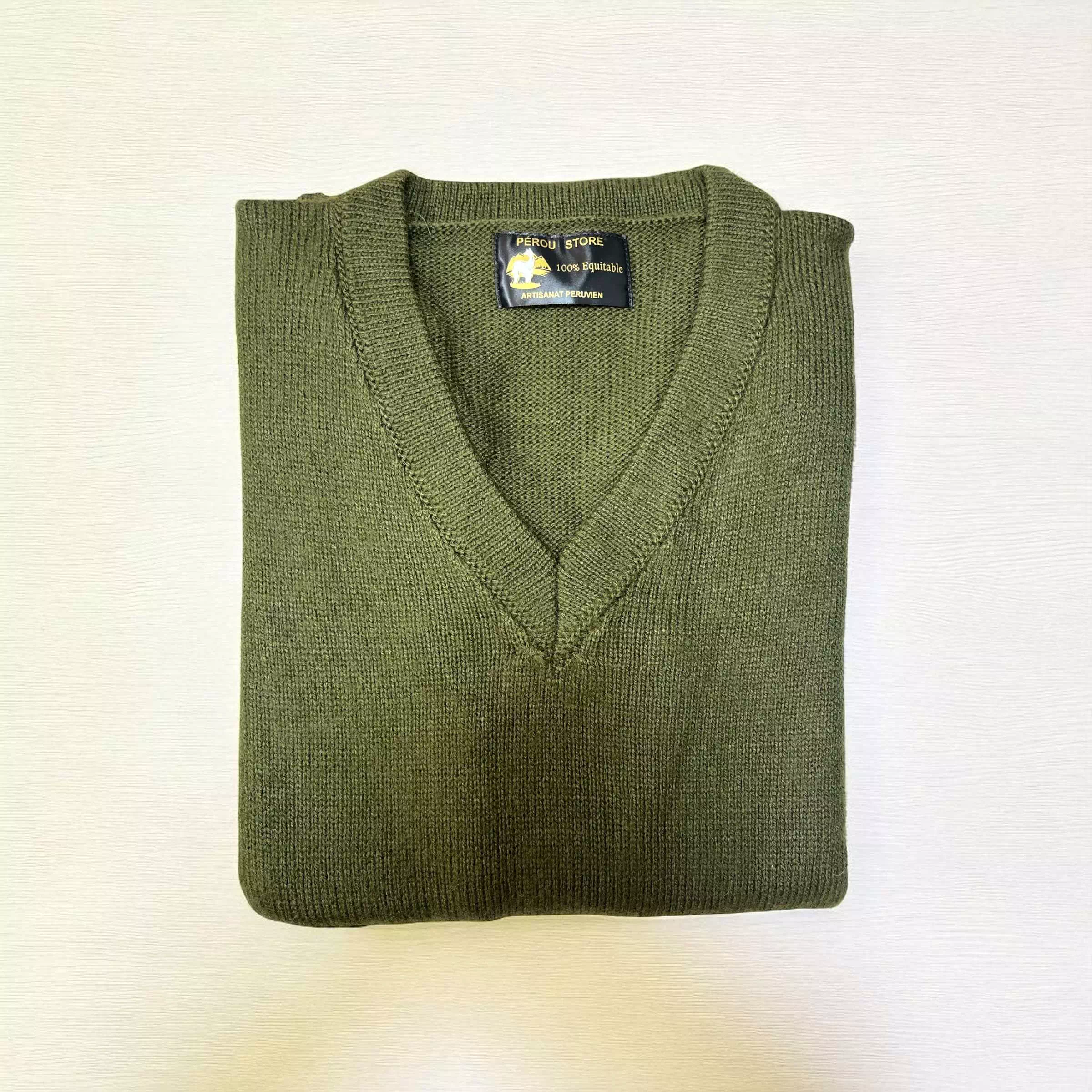 Pull alpaga Col V – Image 19
