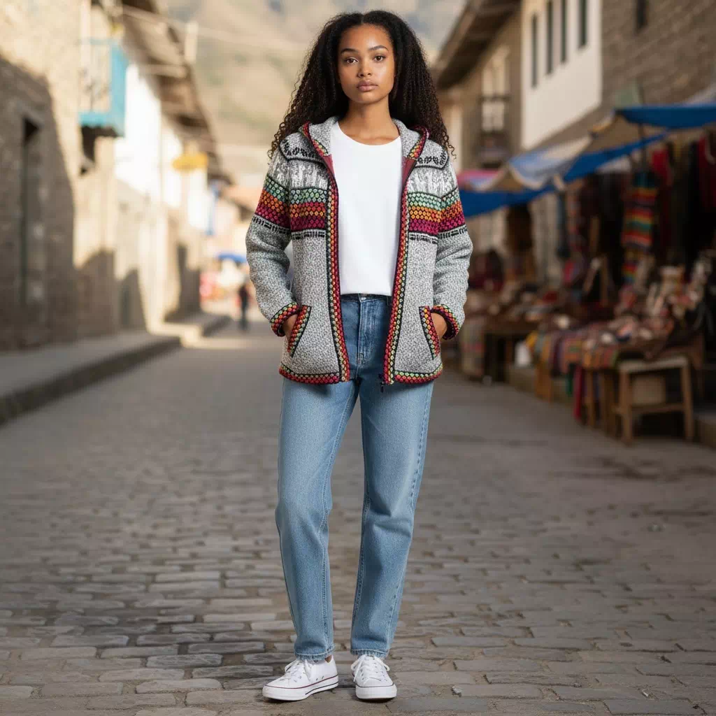 Gilet femme alpaga – douceur naturelle et style authentique