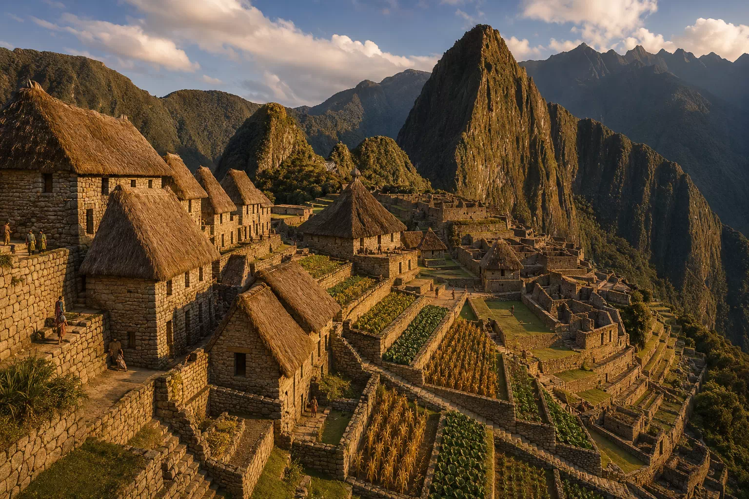 Machu Picchu avant